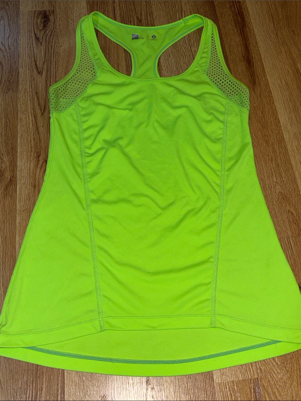 Xersion Women's Lime Green Racerback Active Tank Top